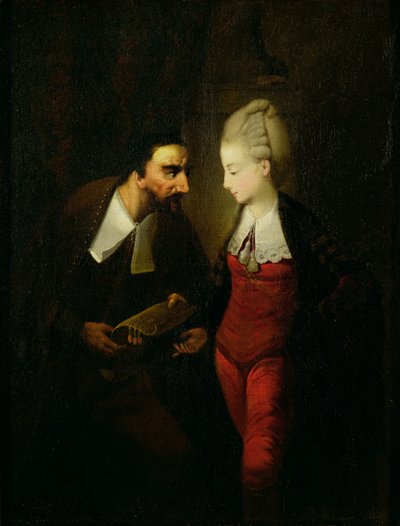 Portia et Shylock de 